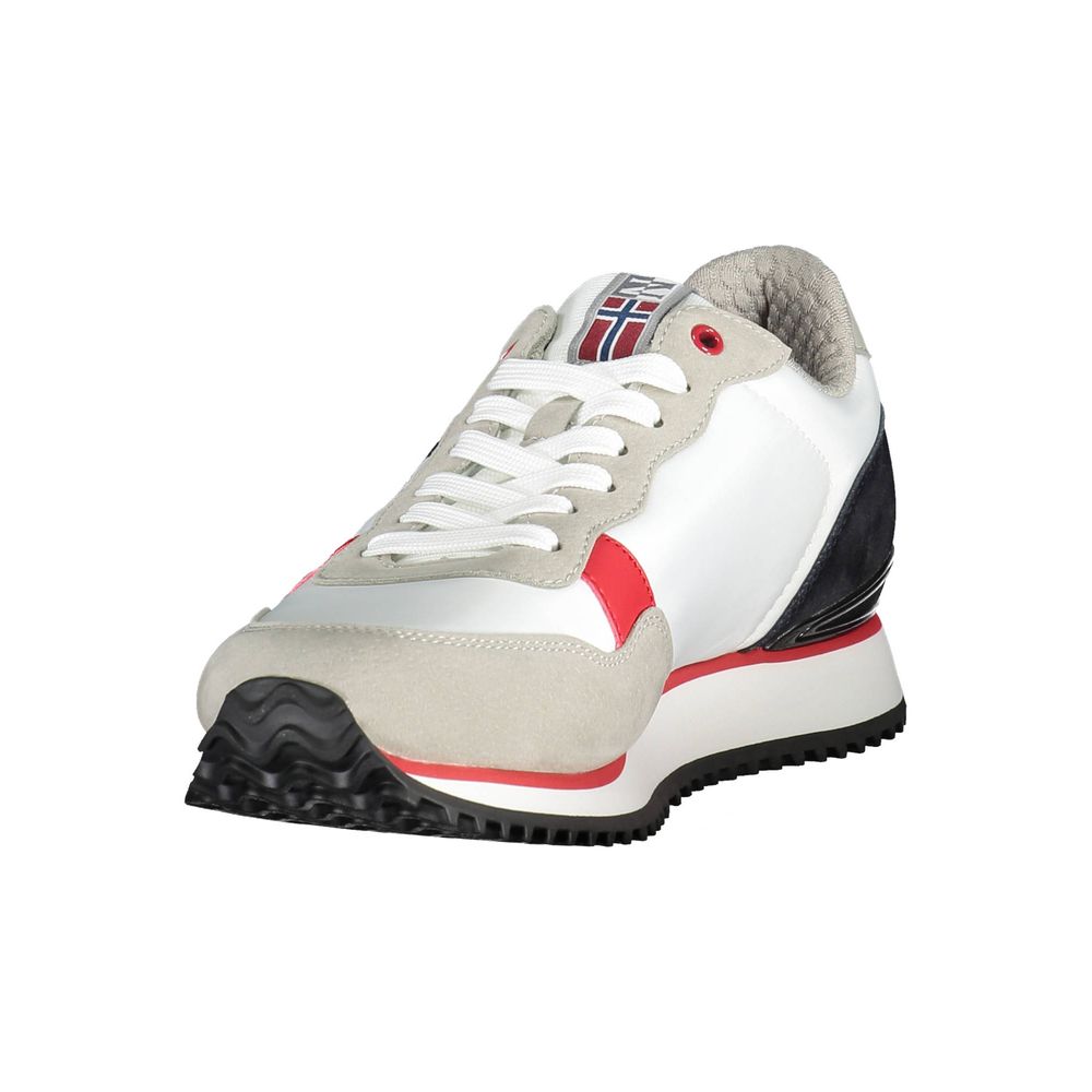 White Polyester Men Sneaker Napapijri