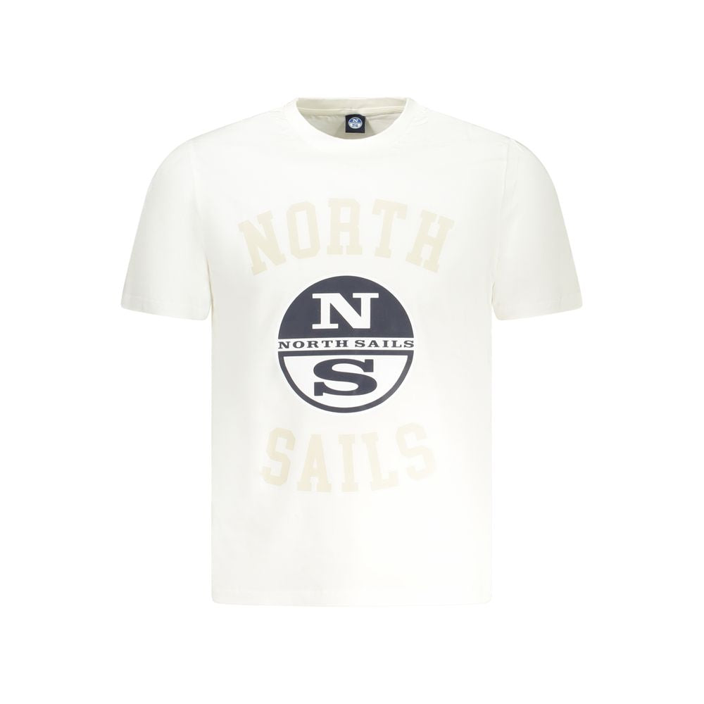White Cotton Men TShirt North Sails