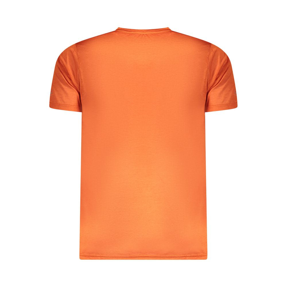 Orange Polyester Men T-Shirt Norway 1963