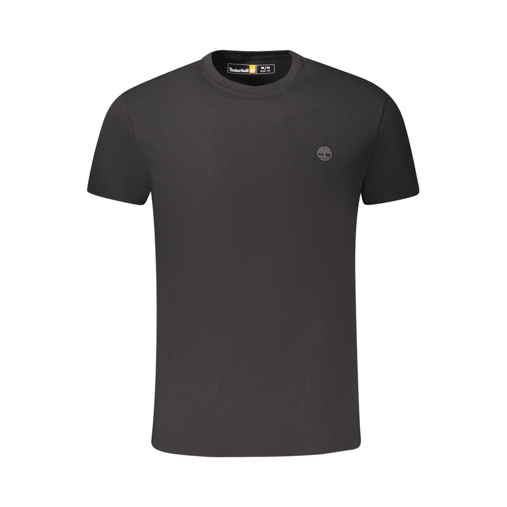 Black Cotton T-Shirt Timberland