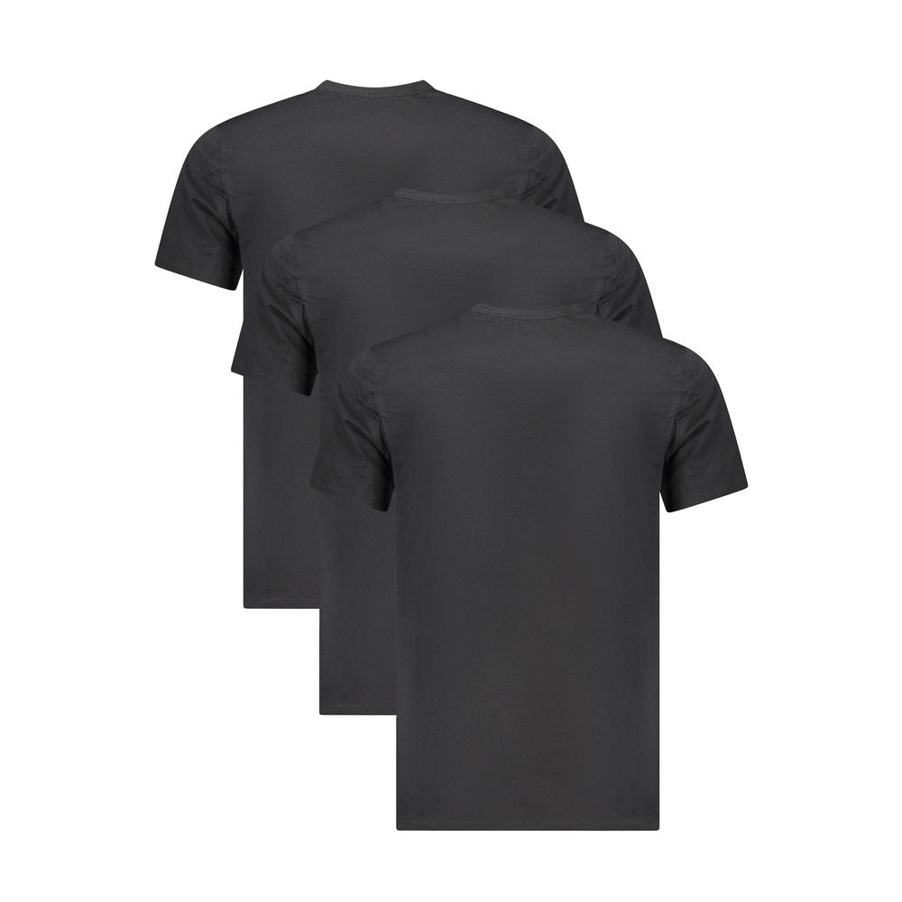 Black Cotton Men T-Shirt Calvin Klein