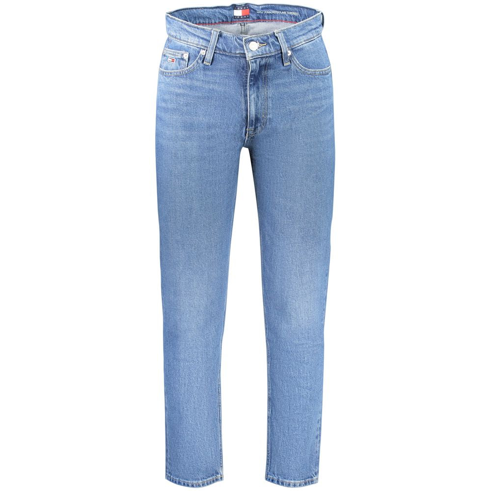 Blue Cotton Men Jeans Tommy Hilfiger