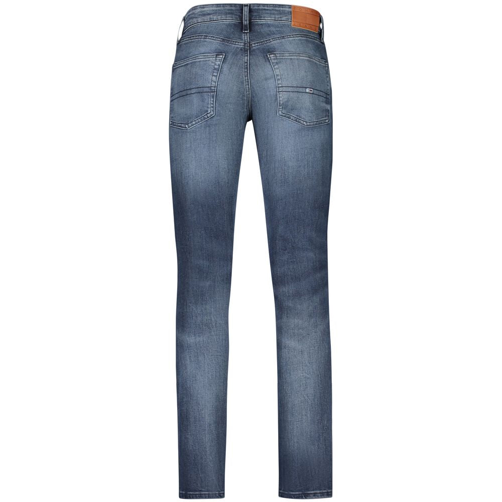 Blue Cotton Men Jeans Tommy Hilfiger