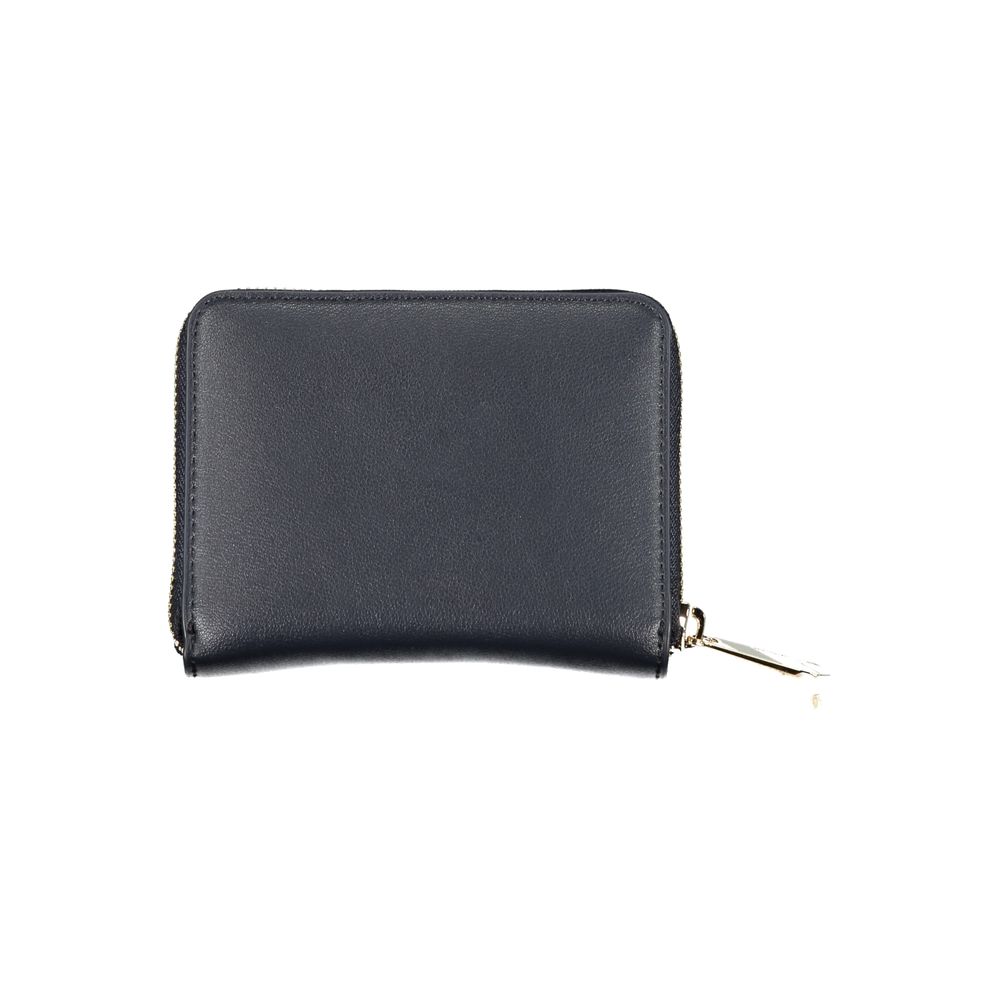 Blue Polyester Wallet Tommy Hilfiger