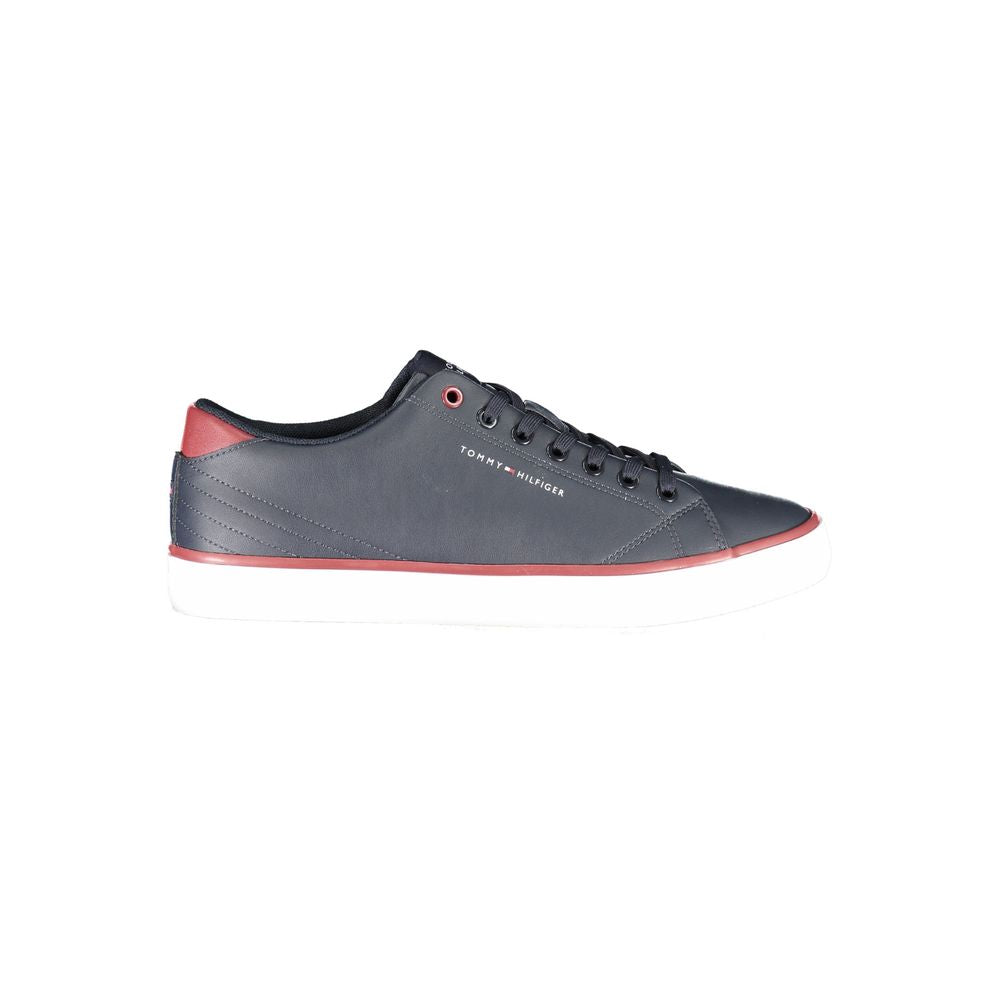 Blue Polyester Sneaker Tommy Hilfiger