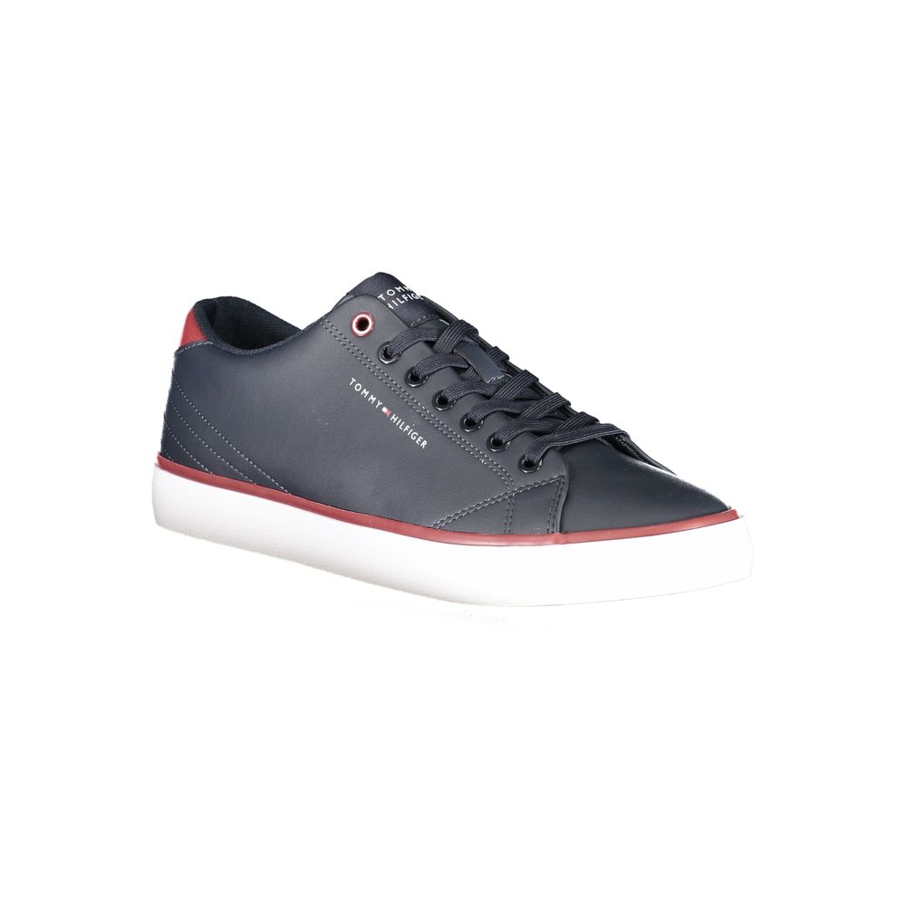 Blue Polyester Sneaker Tommy Hilfiger