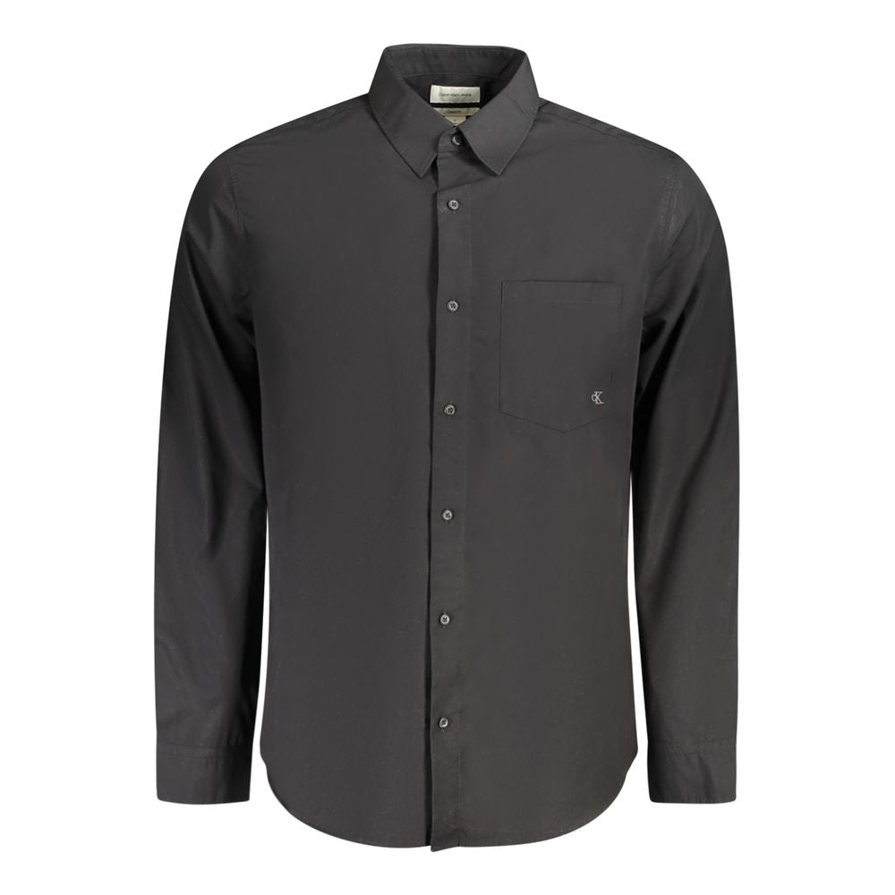 Black Cotton Shirt Calvin Klein