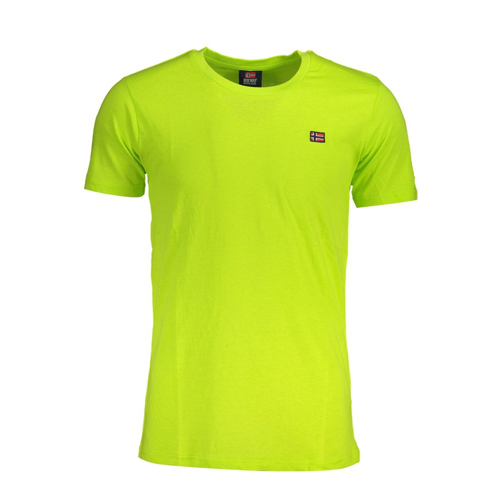 Yellow Cotton Men T-Shirt Norway 1963
