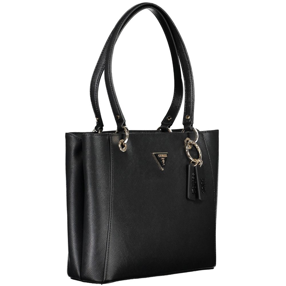Black Polyethylene Handbag Guess Jeans