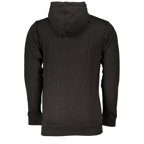 Black Cotton Men Sweater Cavalli Class