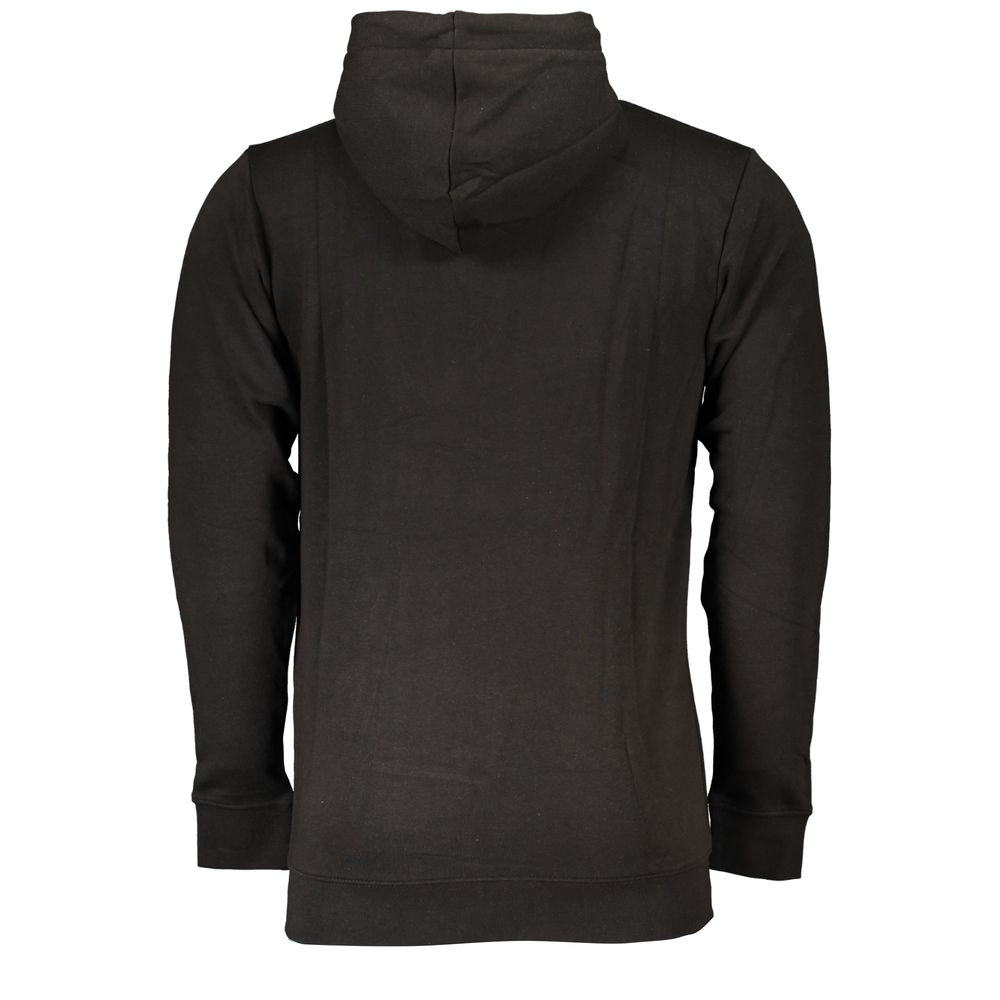 Black Cotton Men Sweater Cavalli Class