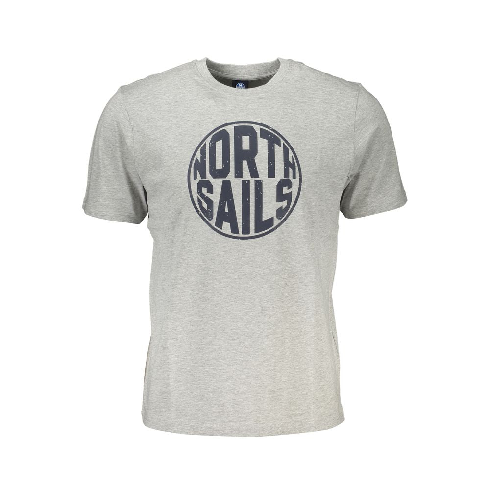 Brown Cotton Men T-Shirt North Sails