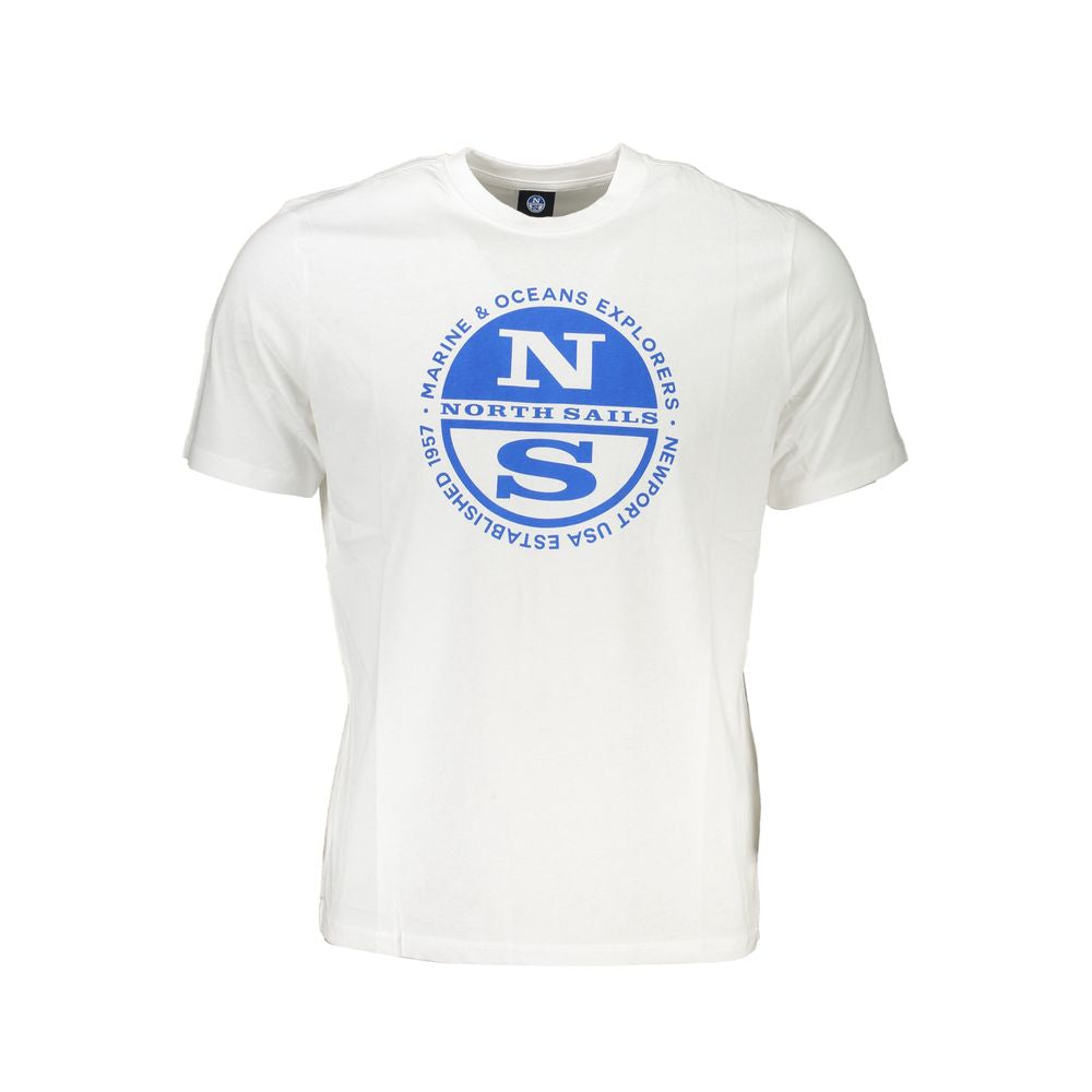 White Cotton T-Shirt North Sails