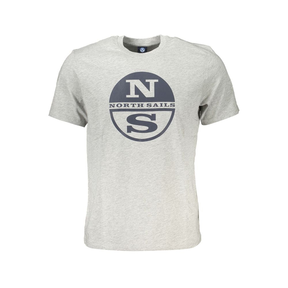 Brown Cotton Men T-Shirt North Sails