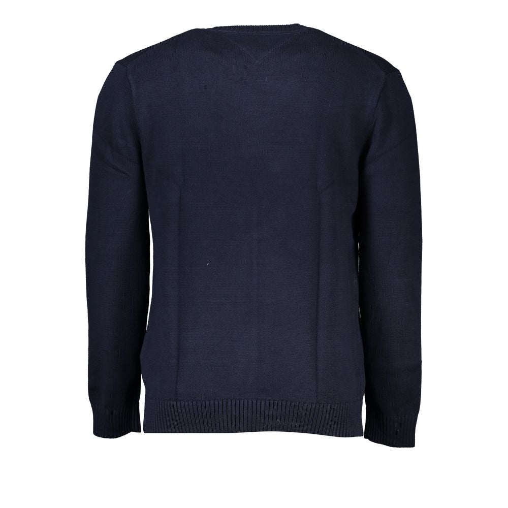 Classic Crew Neck Sweater in Blue Tommy Hilfiger