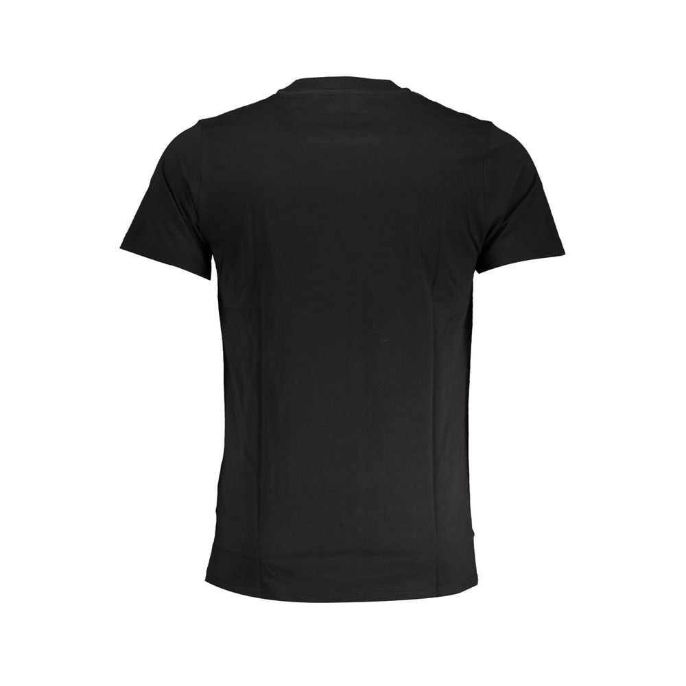 Black Cotton T-Shirt Cavalli Class