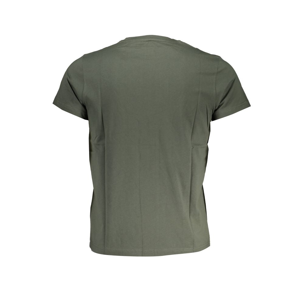 Green Cotton T-Shirt K-WAY