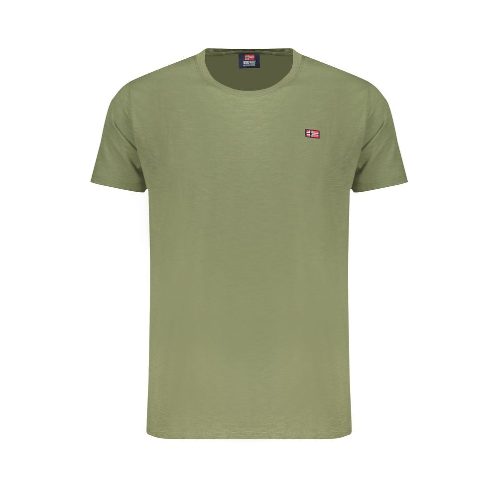 Green Cotton T-Shirt Norway 1963