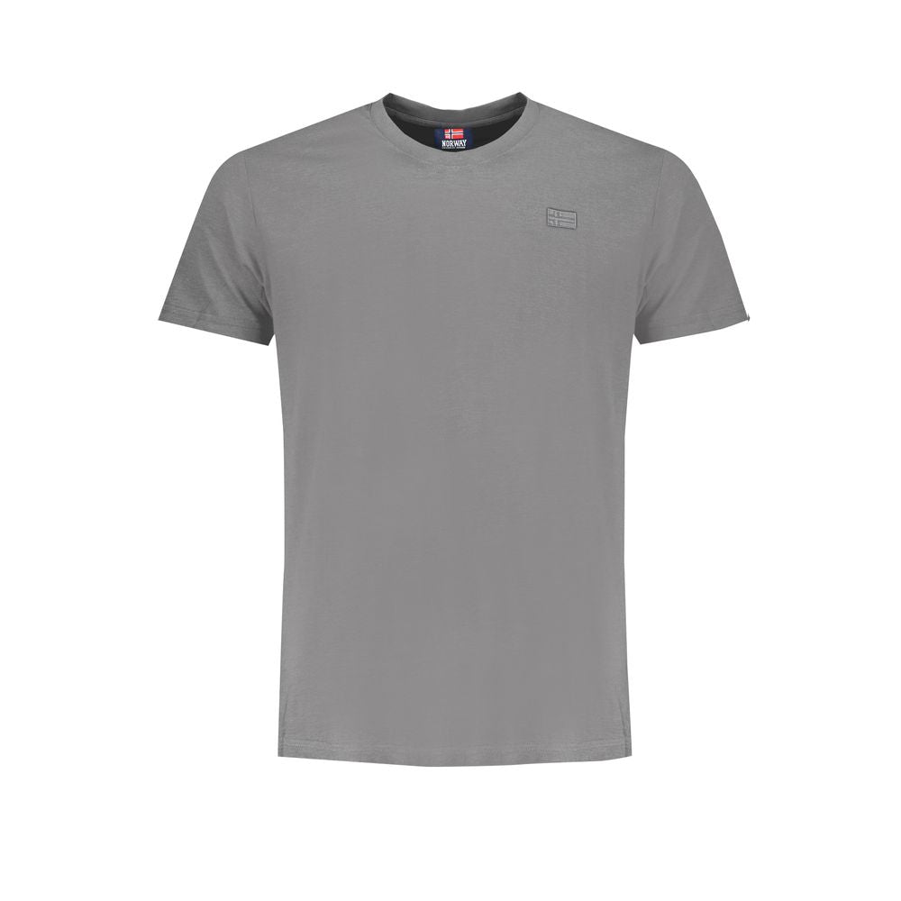 Brown Cotton Men T-Shirt Norway 1963