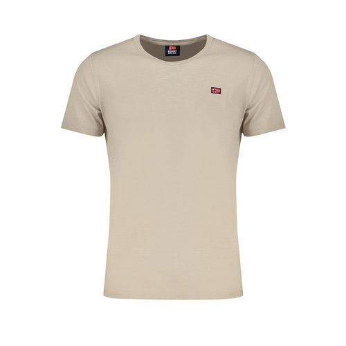 Beige Cotton T-Shirt Norway 1963