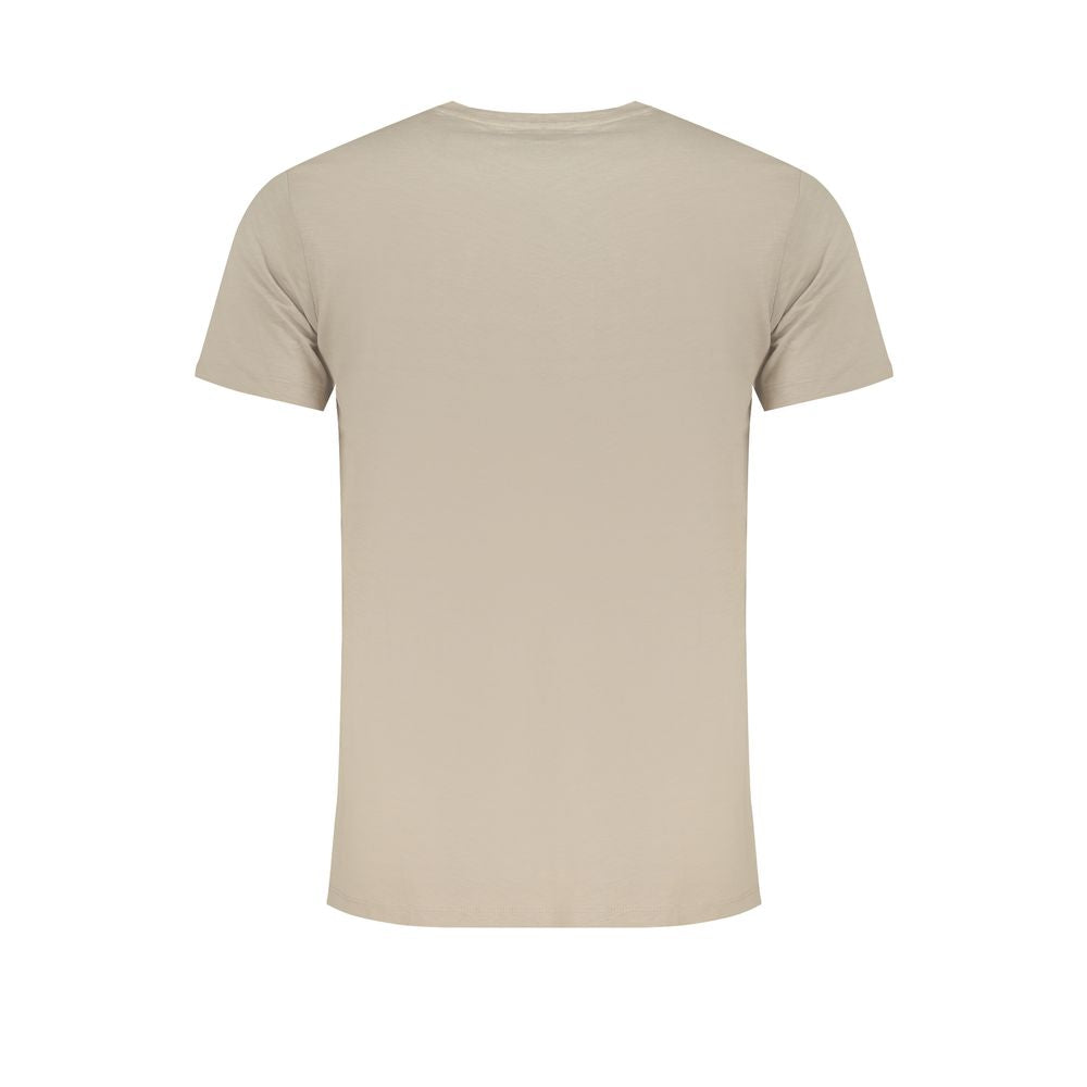 Beige Cotton T-Shirt Norway 1963