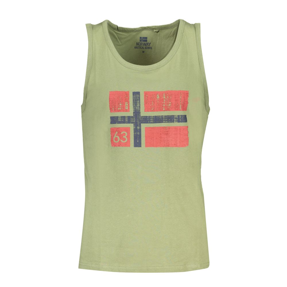Green Cotton Men Shirt Norway 1963