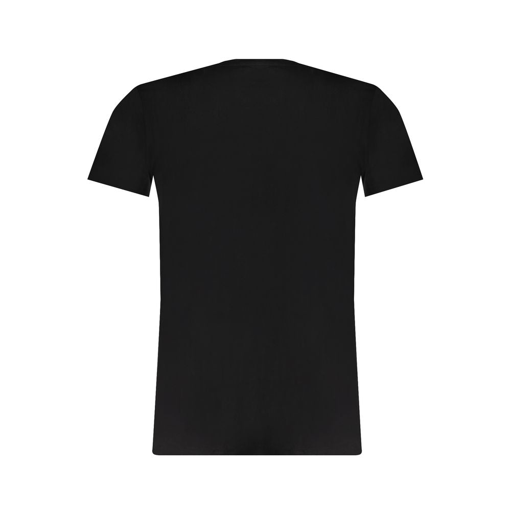 Black Cotton T-Shirt Trussardi