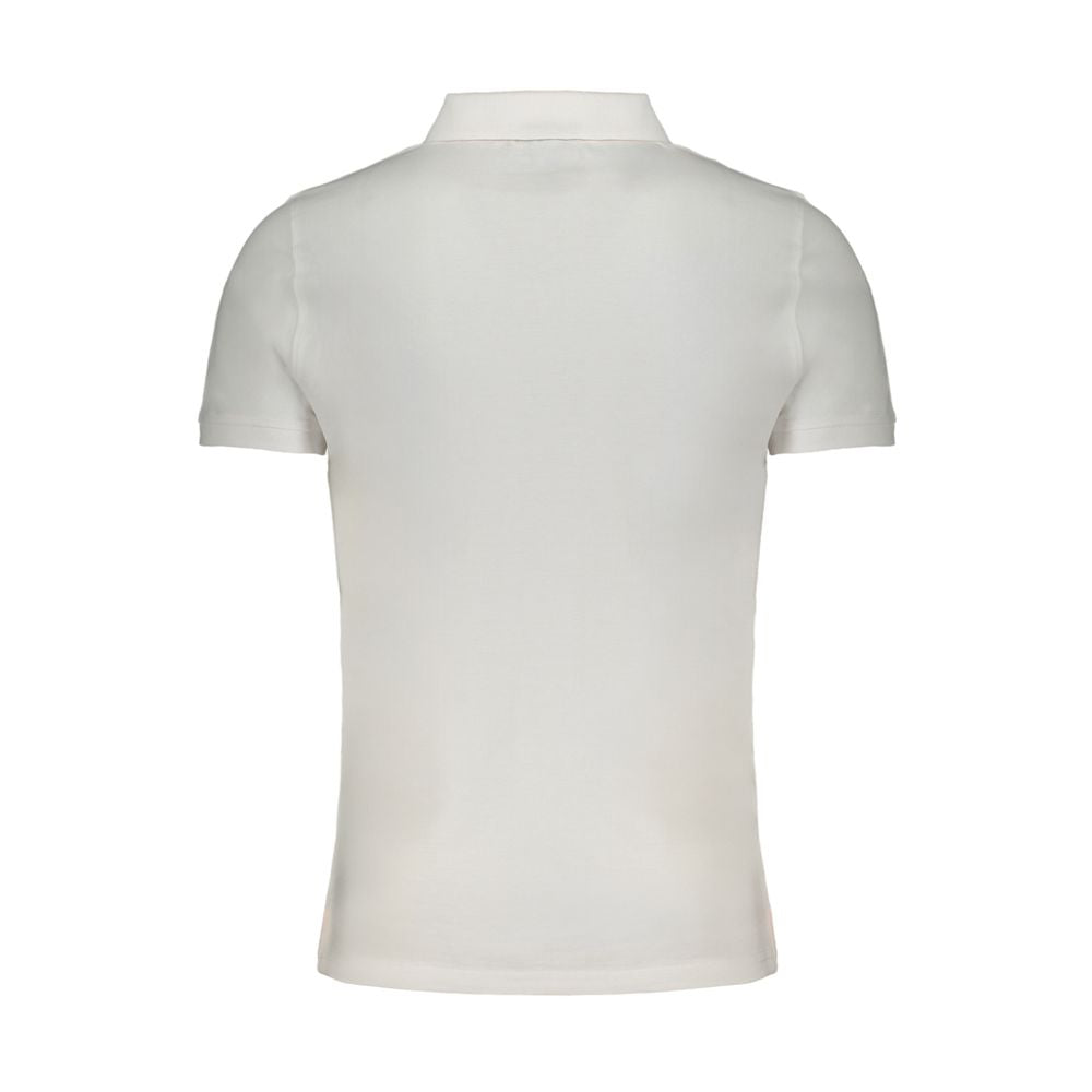 White Cotton Polo Shirt Norway 1963