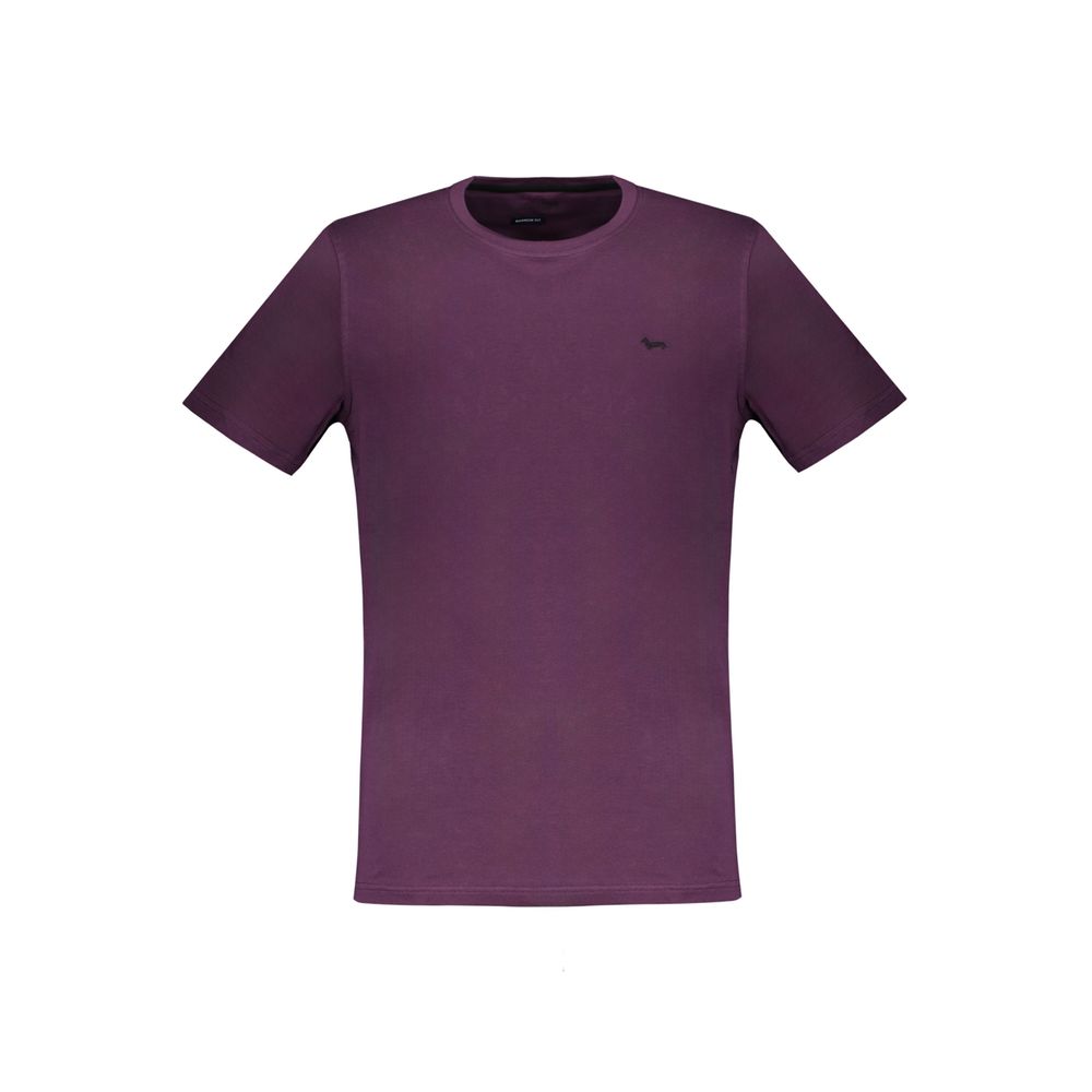 Purple Cotton T-Shirt Harmont & Blaine
