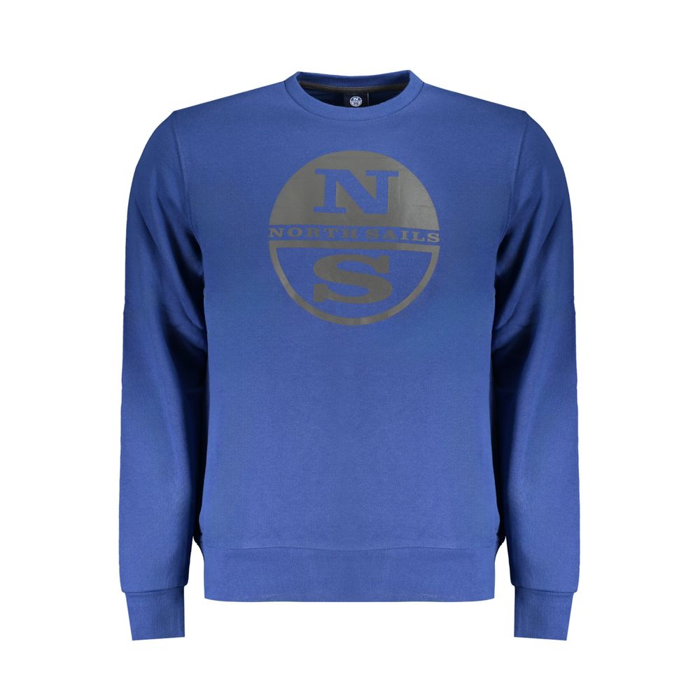 Blue Cotton Men Sweater North Sails