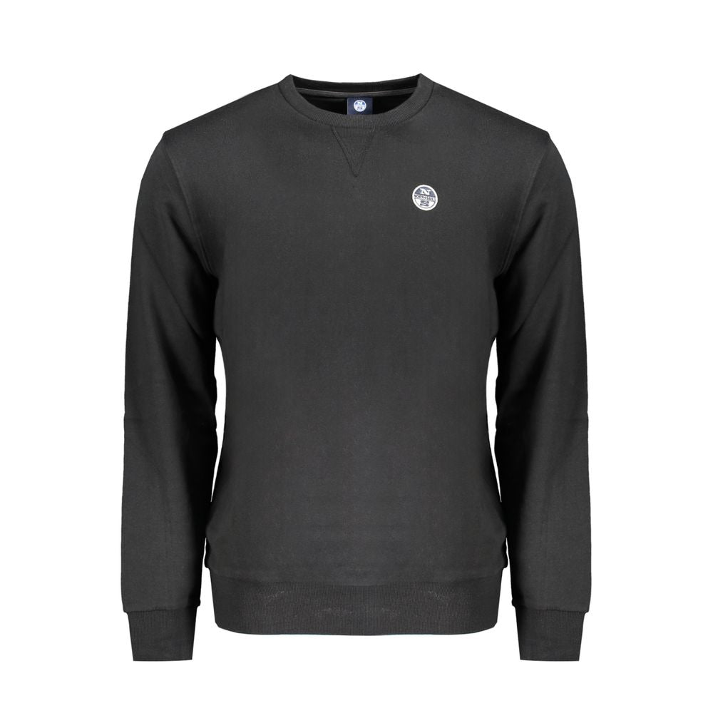 Black Cotton Men Sweater North Sails