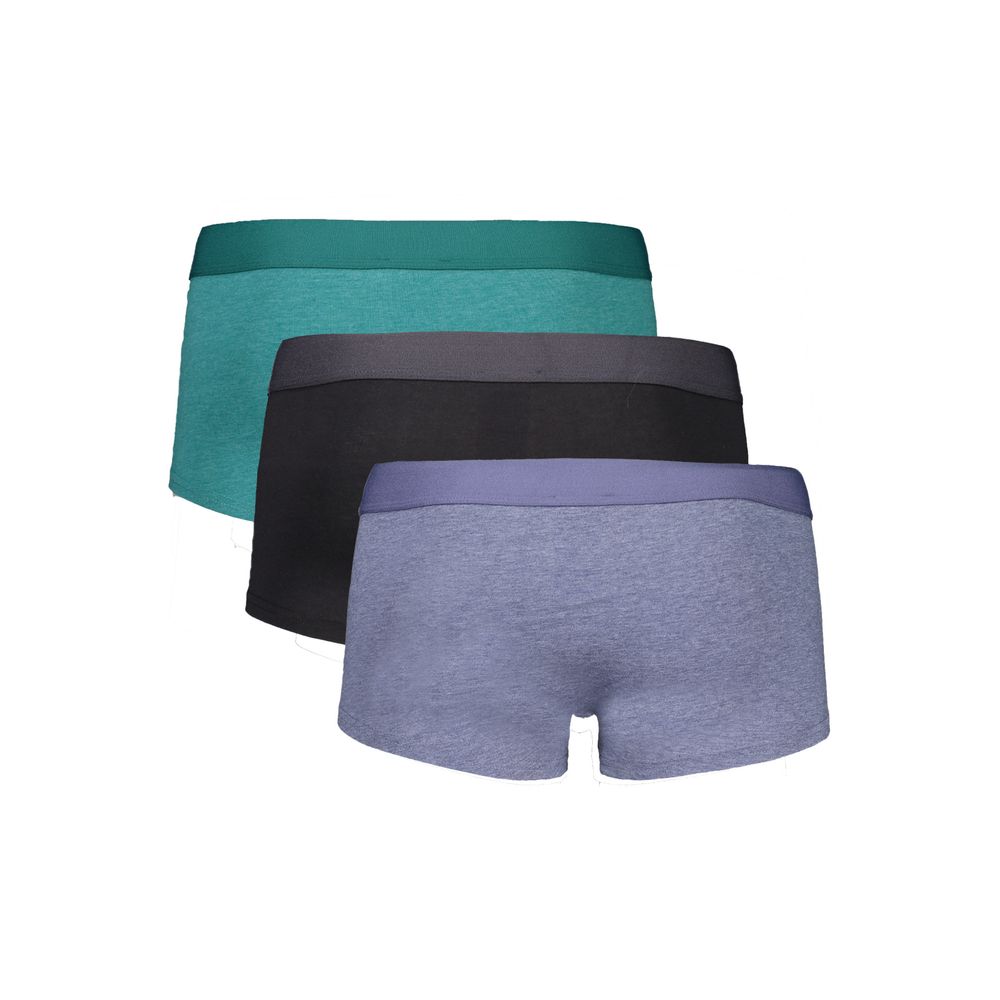 Green Polyester Men Boxer Bikkembergs