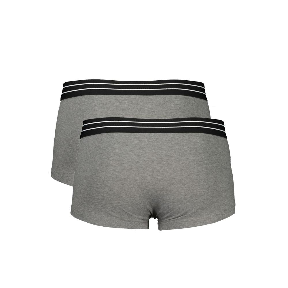 Brown Cotton Men Boxer Cavalli Class