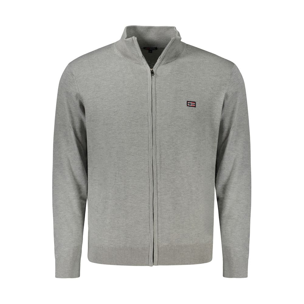 Brown Polyester Men Cardigan Norway 1963