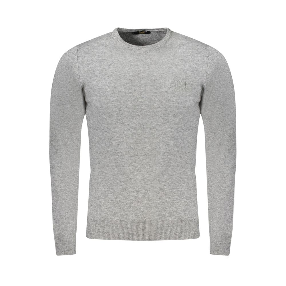 Brown Polyester Men Sweater Cavalli Class