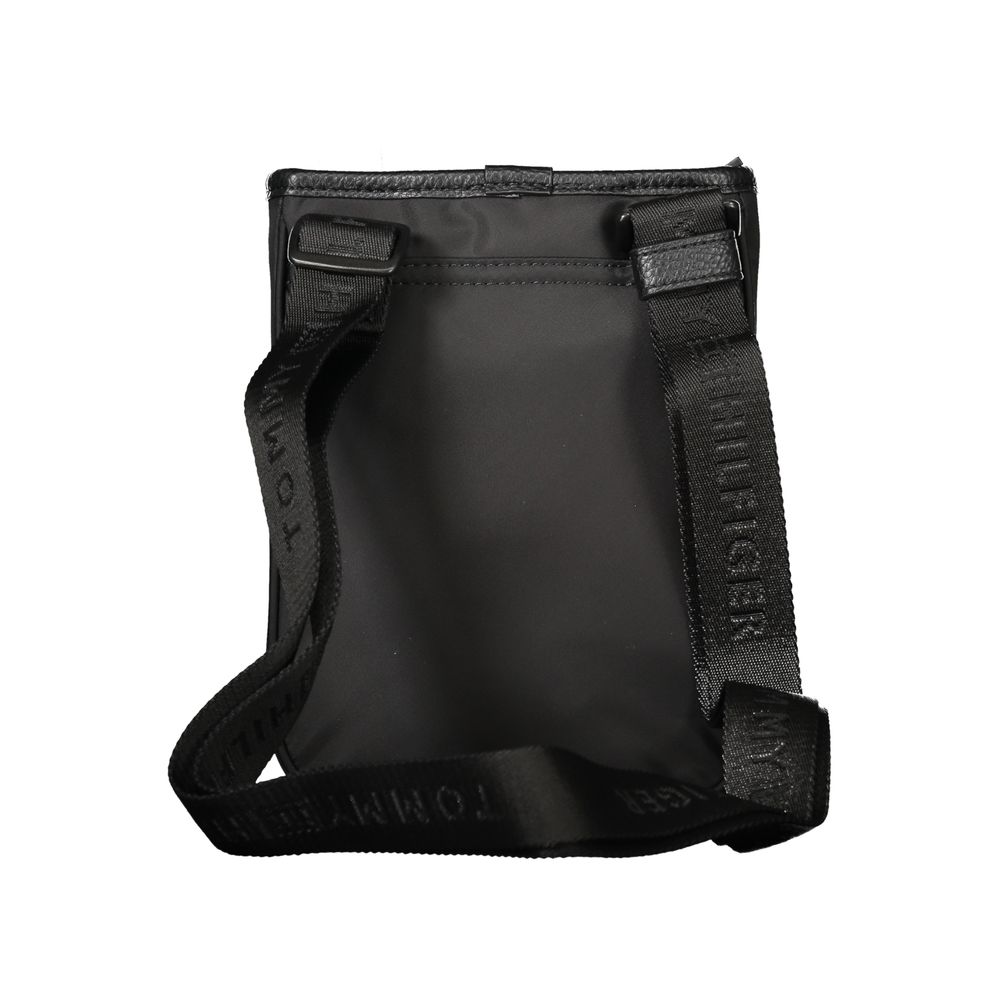 Black Polyester Men Shoulder Bag Tommy Hilfiger