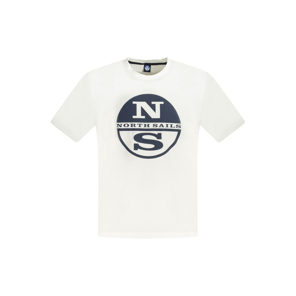 White Cotton Mens TShirt North Sails
