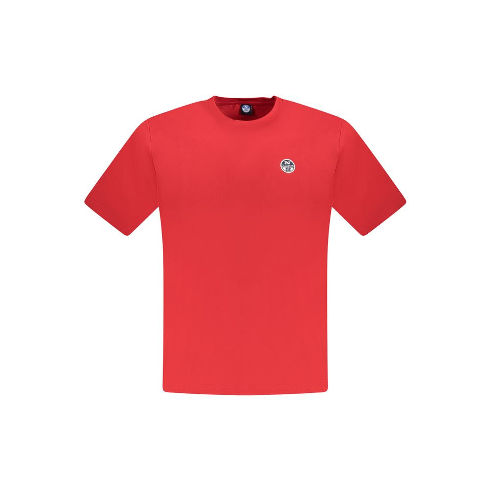 Red Cotton Men T-Shirt North Sails