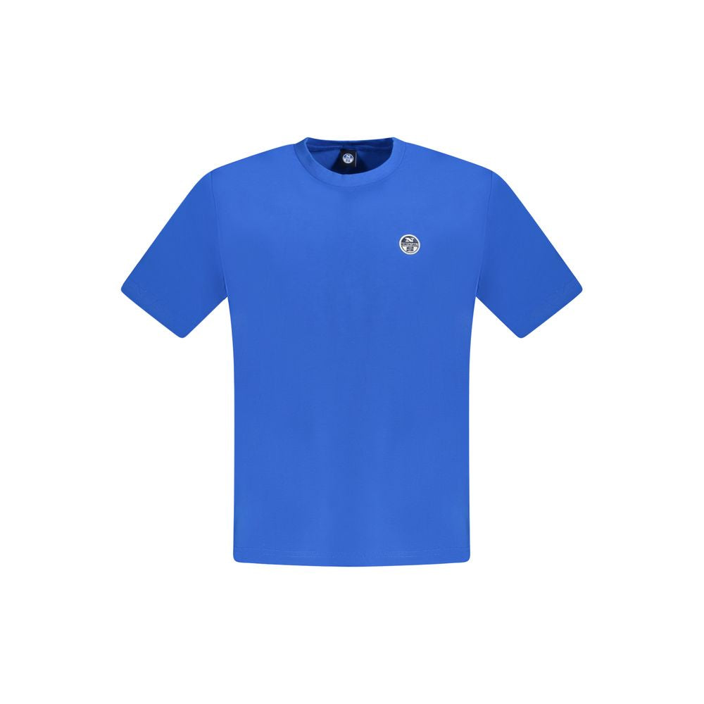 Blue Cotton Men T-Shirt North Sails