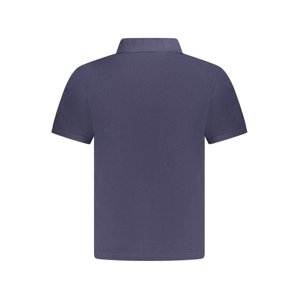 Blue Cotton Men Polo Shirt North Sails