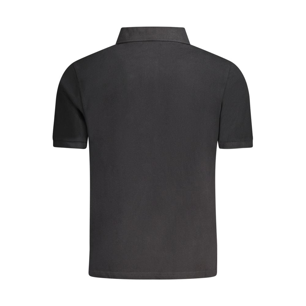Black Cotton Mens Polo Shirt North Sails