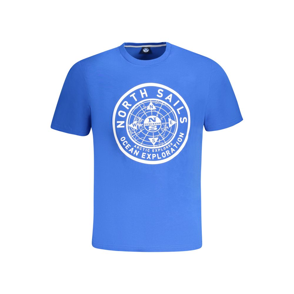 Blue Cotton Men TShirt North Sails