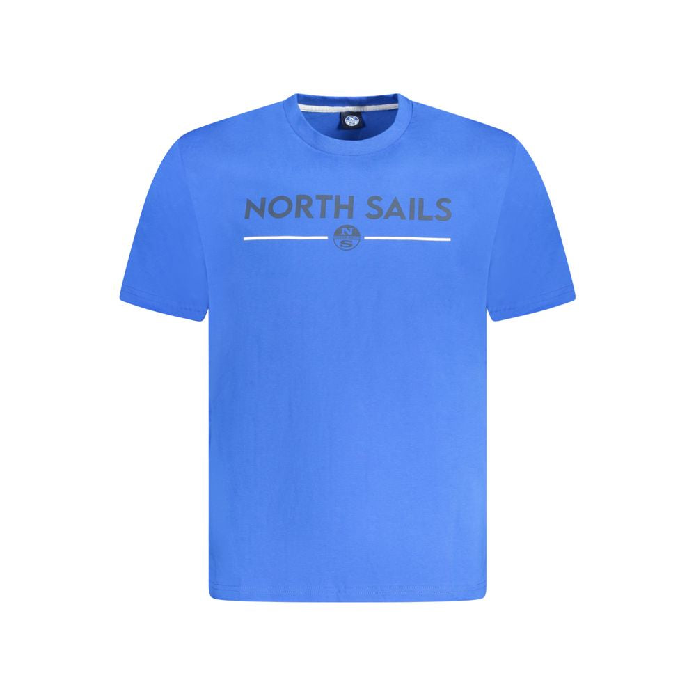 Blue Cotton Men T-Shirt North Sails