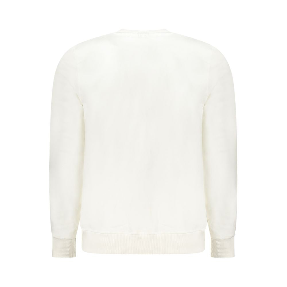 White Cotton Men Sweater North Sails