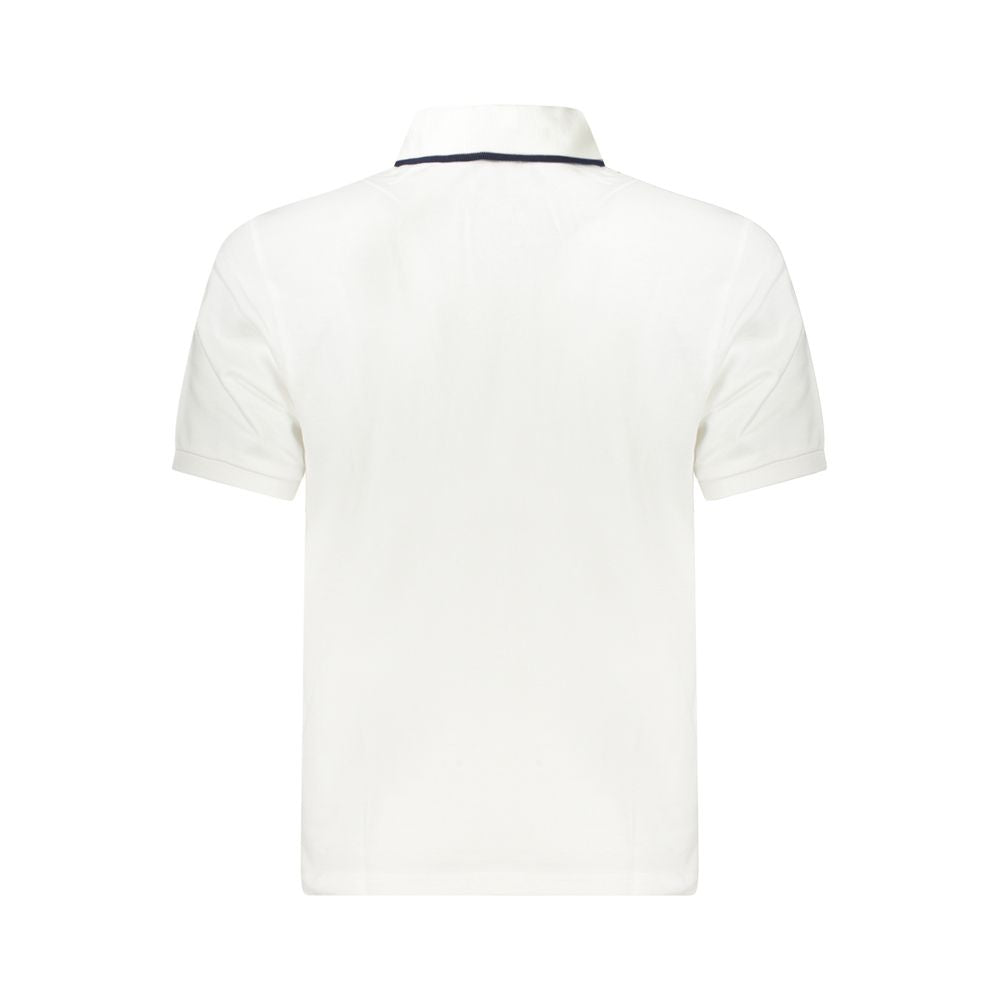 White Cotton Men Polo Shirt North Sails