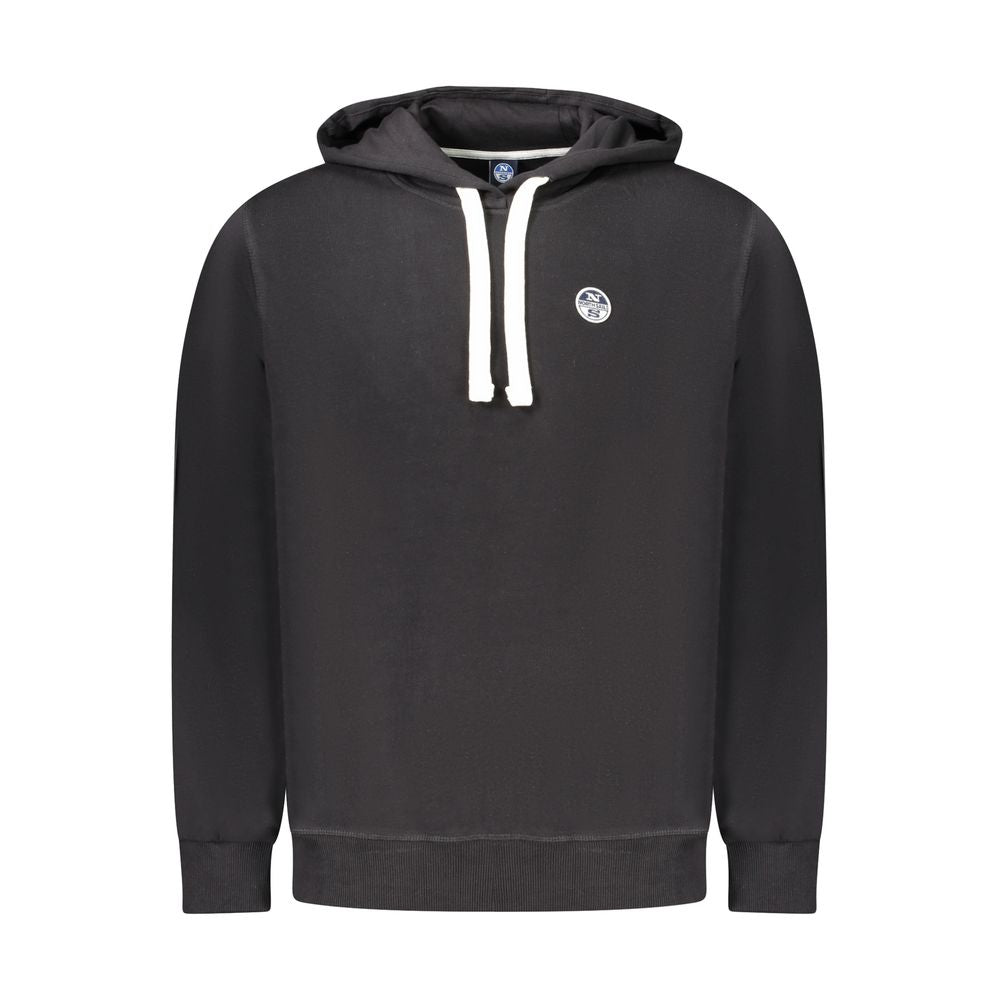 Black Cotton Men Sweater North Sails
