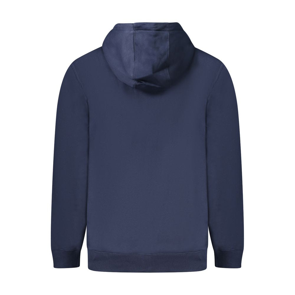 Blue Cotton Men Sweater Tommy Hilfiger