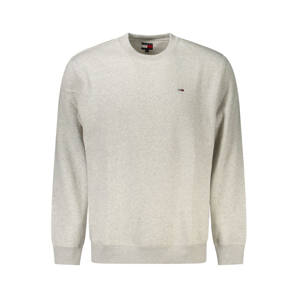 Gray Cotton Men Sweater Tommy Hilfiger