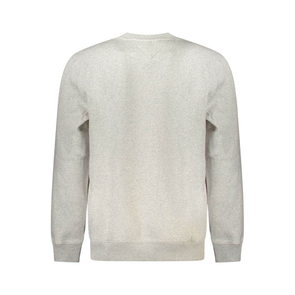Gray Cotton Men Sweater Tommy Hilfiger