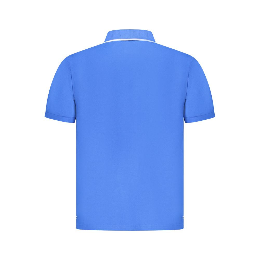 Blue Cotton Men Polo Shirt North Sails
